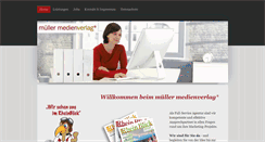 Desktop Screenshot of medienverlag.net